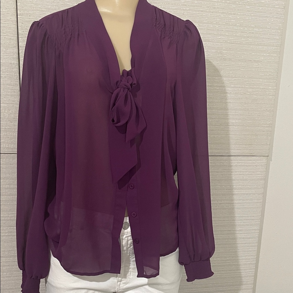 Forever 21 Deep Purple Top